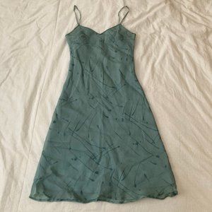 Banana Republic | Double Layer Strappy Silk Dress